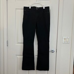 Lee Black Flare Jeans for Women
